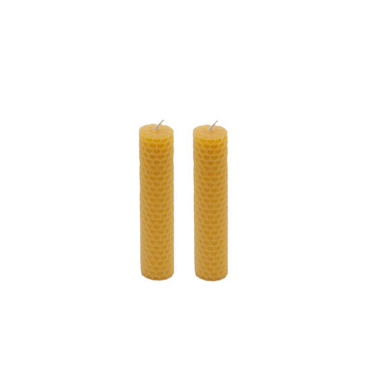 Bees wax stick candles